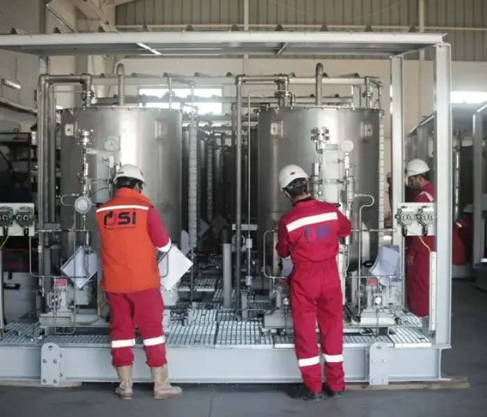 installation des projets industriels